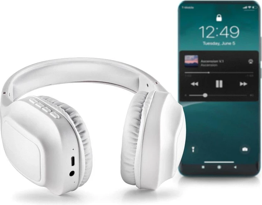 Brezžične stereo slušalke, NGS Artica Wrath, bele