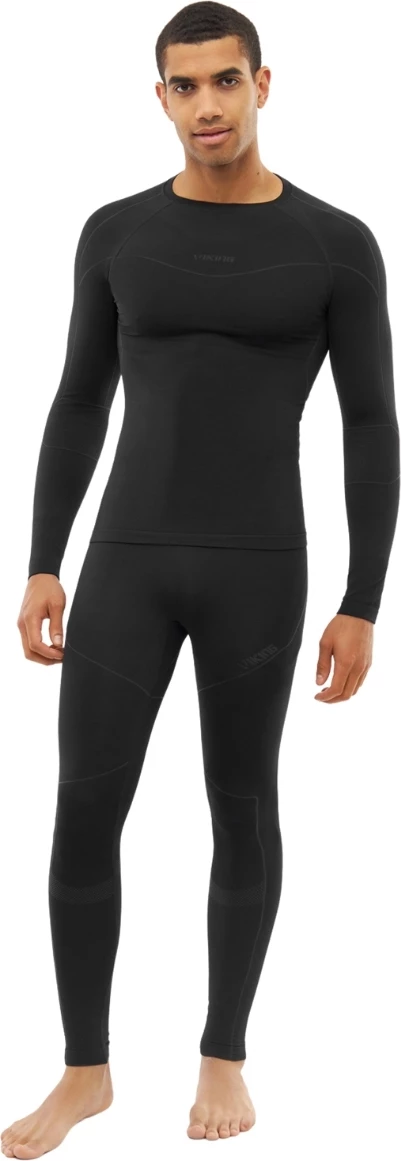 Termo spodnje perilo za moške Viking, črno