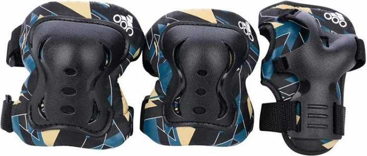 Zaščitni set za otroke Tempish, bel in črn