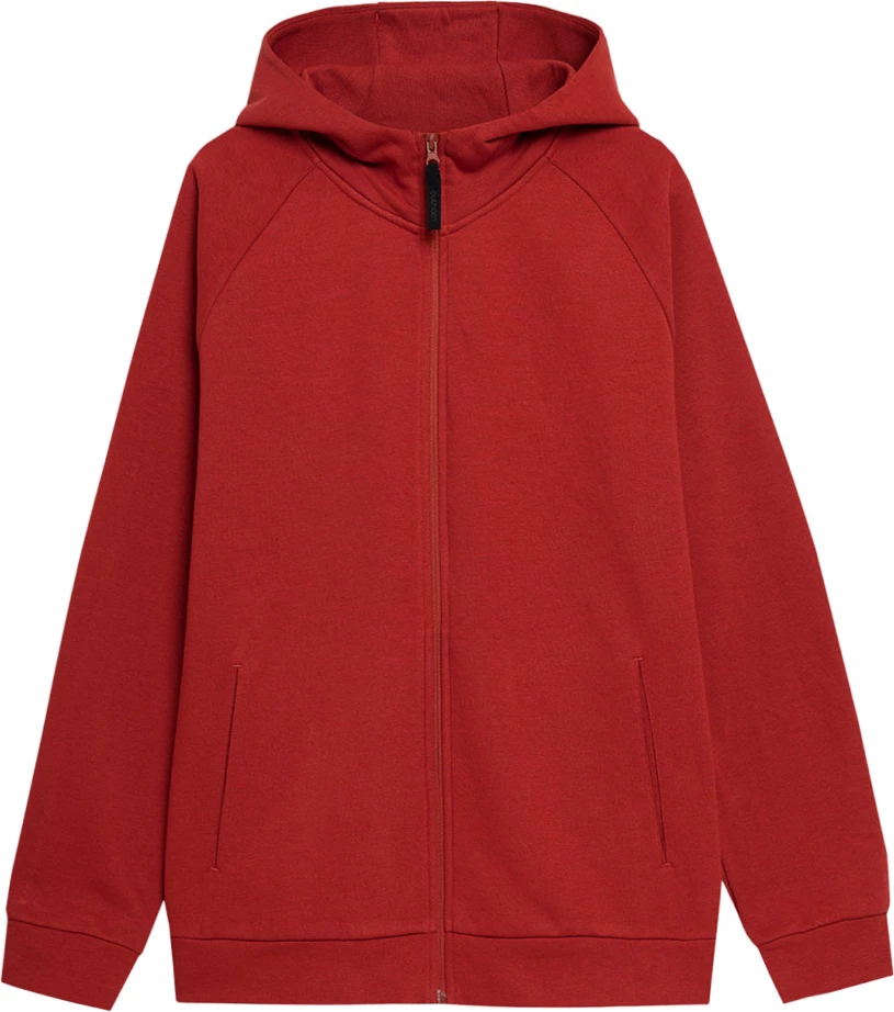 Pulover s kapuco, Outhorn, rdeč, za moške