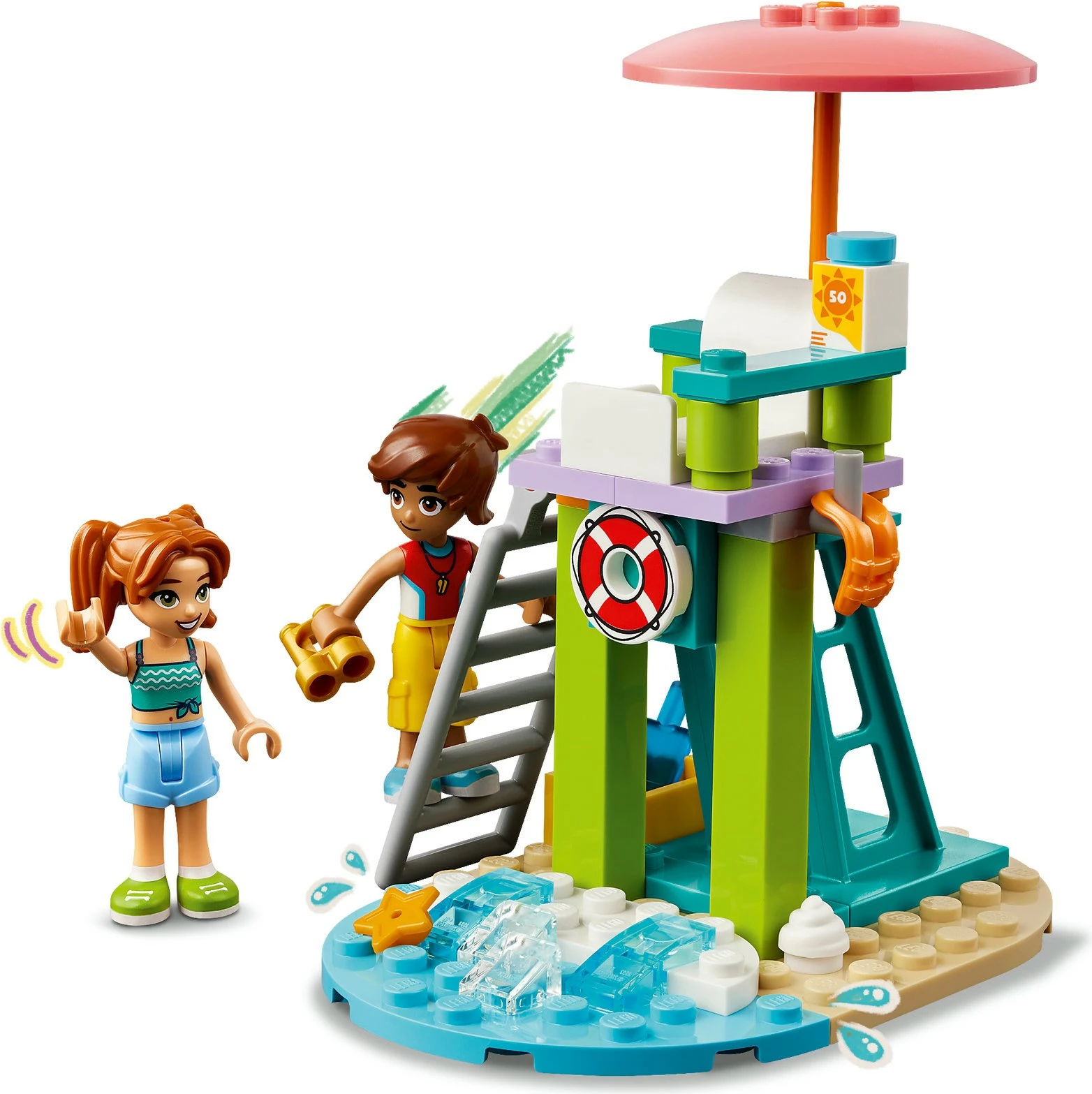 Kula za opazovanje z jetskijem LEGO Friends 42623, 84 kosov, večbarvno