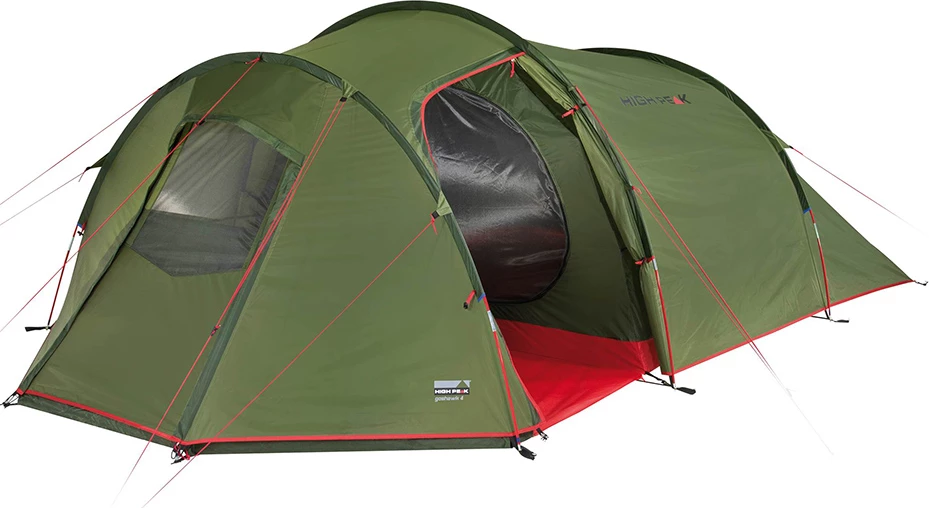 Šotor za 4 osebe High Peak Goshawk, zelen