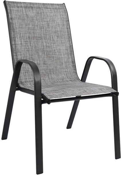 Set jedilne mize 3 kosi s mizo in stoli leon siva FH5184.01