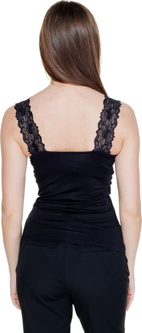 Majica brez rokavov za ženske Vero Moda, črna