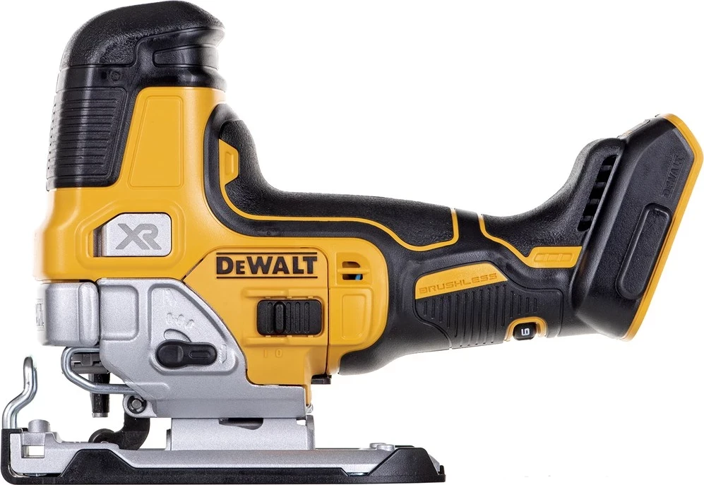 Brezžična žaga DeWalt DCS335N-XJ, rumena