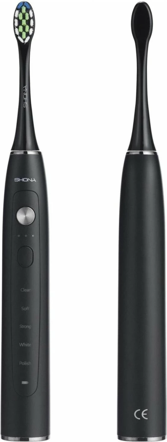 Sonična zobna ščetka Vision Pro Shona, črna