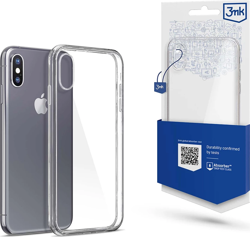 Prozoren ovitek Clear Case za iPhone X/XS, 3mk