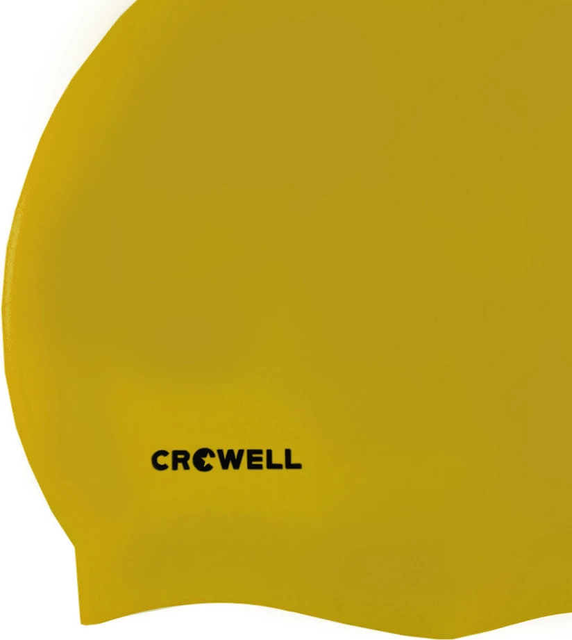 Plavalna kapa iz silikona Crowell uniseks, rumena Plavalna kapa iz silikona Crowell uniseks, rumena