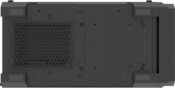 Kasa Natec Genesis Irid 505F, Midi Tower, ATX/Micro ATX/Mini ITX, 5 ventilatorjev, stekleno okno, črna