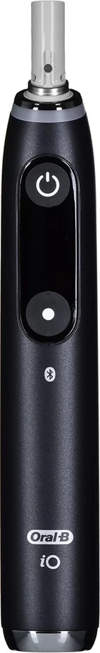 Električna zobna ščetka iO Series 9 Duo Pack, Braun Oral-B, z vgrajeno baterijo, črna in rožnata, set 2 kosa