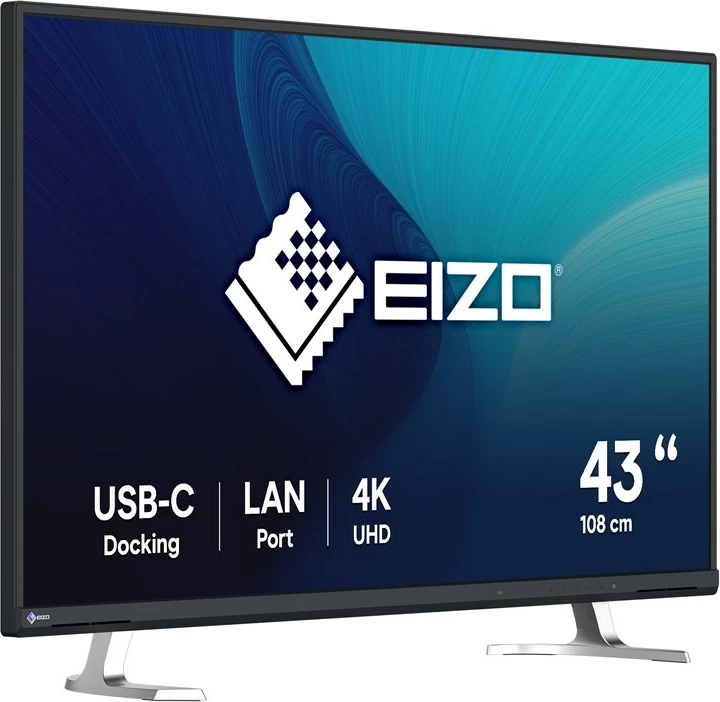 43" 4K Ultra HD monitor, EIZO FlexScan EV4340X-BK, črn