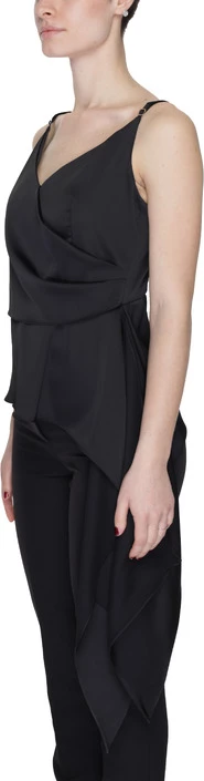 Majica Silence, črna, ženska