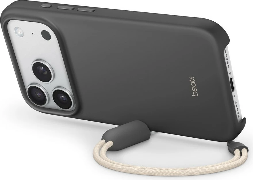 Ovitek za telefon z nogico Beats za iPhone 17 Pro z MagSafe in upravljanjem kamere, granitno-siv