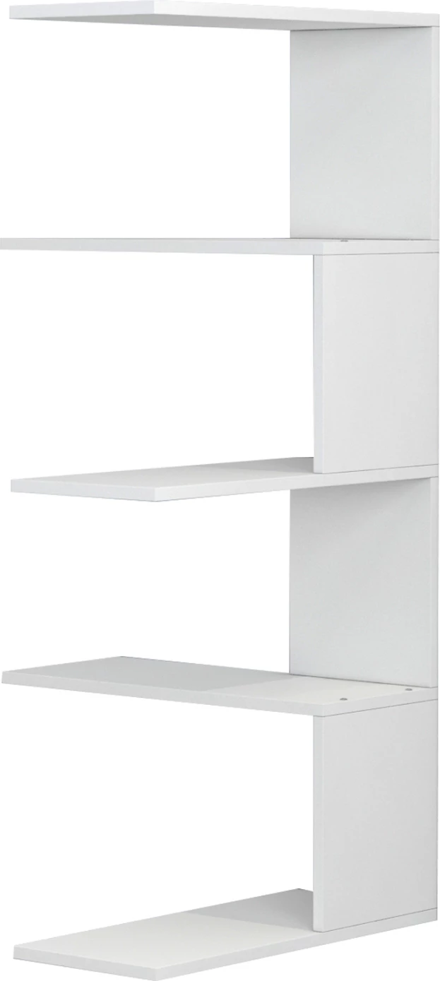 Stenske police RORY FH8931.11 melamin v beli barvi 22x51,5x109H cm