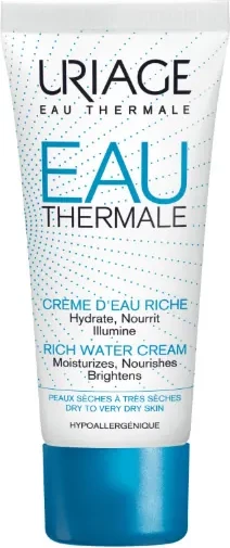 Bogata vodna krema za obraz Uriage Eau Thermale, unisex, 40 ml