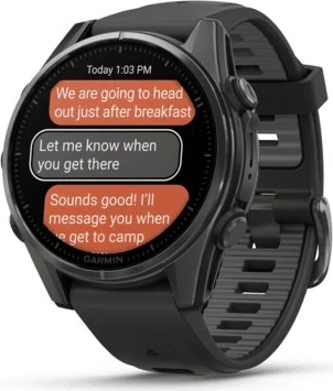 Pametna ura fenix 8, 43 mm, 32 GB, AMOLED, Garmin, črna
