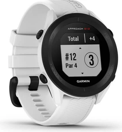 Pametna športna ura za golf Garmin Approach S12, 43 mm, GPS, digitalni zaslon, bela