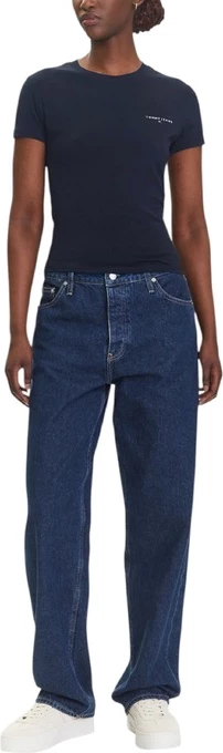 Maicë 100% organski bombaž, Tommy Hilfiger Jeans, ženska, bela