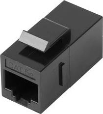 Keystone priključek RJ45 Lanberg KSU5-3000, Cat.5e, črn