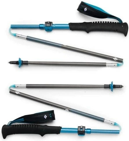 Trekking palice Black Diamond BD112555-4007, 110 cm, črne