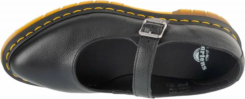 Klasike Mary Jane, Dr. Martens Elphie MJ za ženske, črne