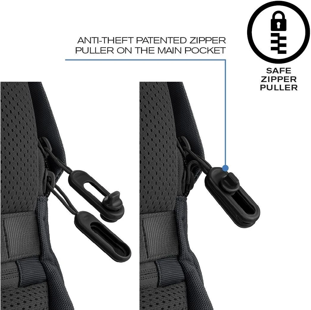 Nahrbtnik proti kraji XD Design, 15,6\", črn