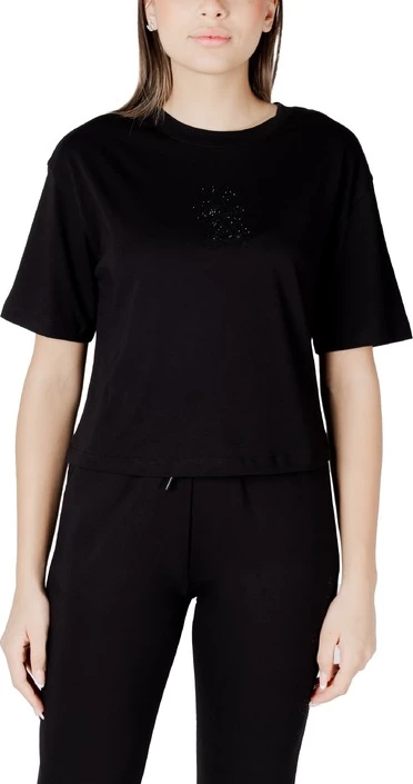 Majica za ženske Armani Exchange, črna