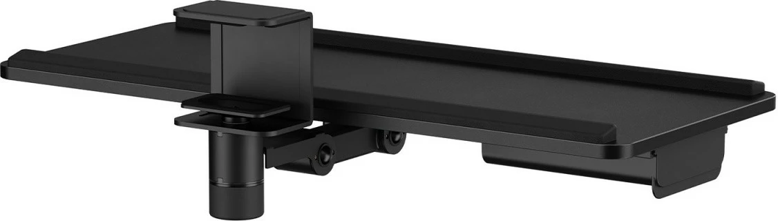 Nosilec za tipkovnico pod mizo Maclean MC-108B, črn