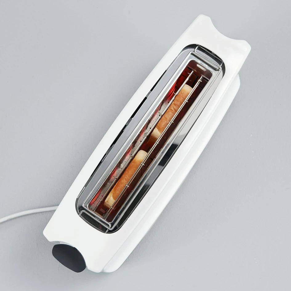 Tost za 2 rezini Severin AT 2232, 800 W, bel/siv Tost za 2 rezini Severin AT 2232, 800 W, bel/siv