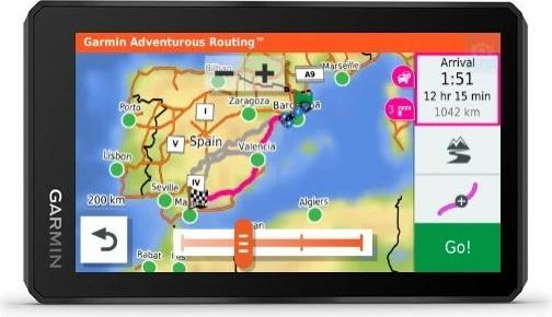 Navigator za motor Garmin zūmo XT, 32 GB, zaslon 5,5", črn