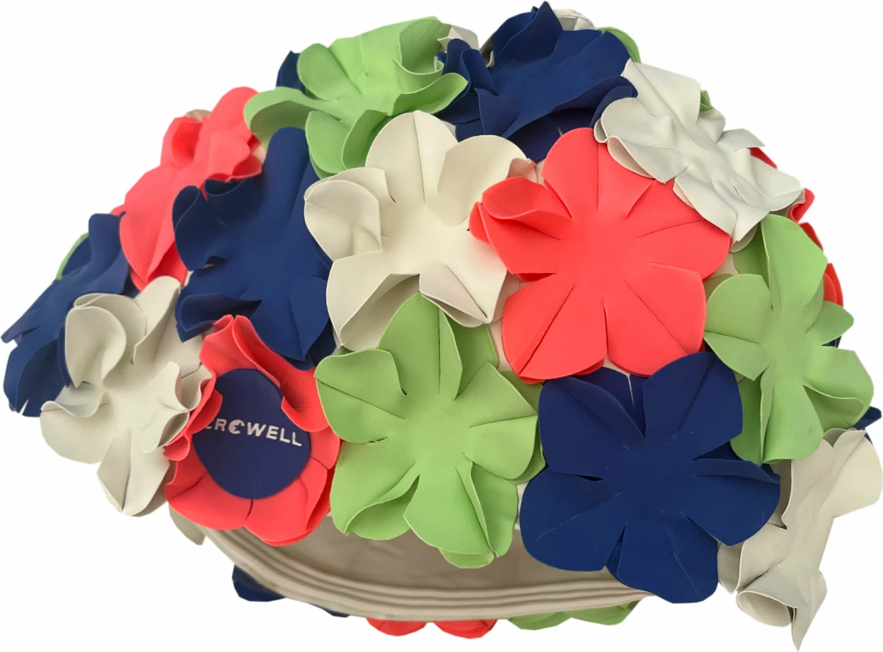 Plavalna kapa Crowell, unisex, večbarvna