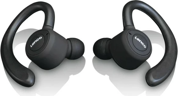 True Wireless športne slušalke, Lenco EPB-460BK, Bluetooth, mikrofon, 60 h, črne True Wireless športne slušalke, Lenco EPB-460BK, Bluetooth, mikrofon, 60 h, črne