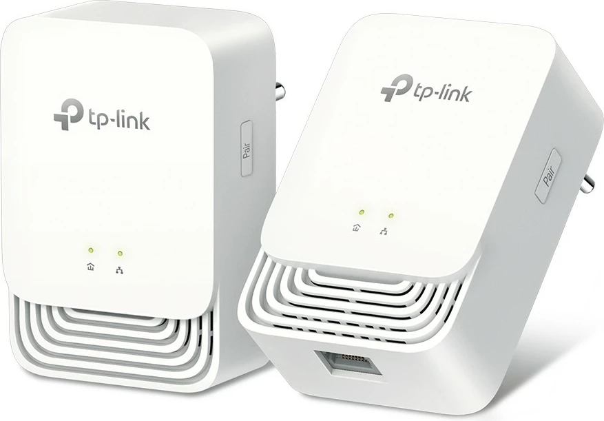 Komplet Powerline, 607 Mbit/s, Gigabit Ethernet, HomePlug AV2, 300 m, bel — TP-Link G.hn1200