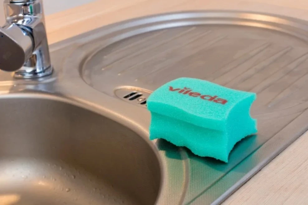 Sfungjer za čiščenje Vileda, 2 kosa, zelen