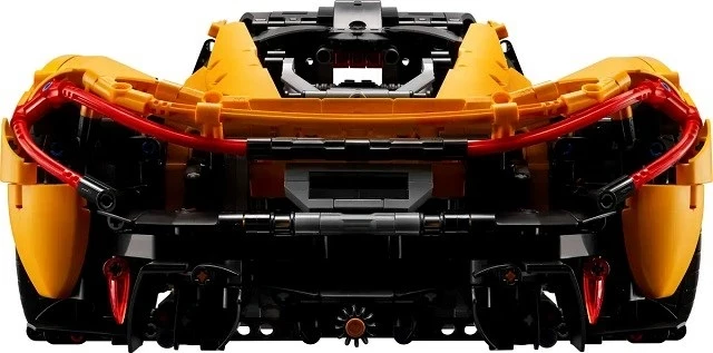 Napreden set za gradnjo McLaren P1 LEGO Technic, 42172, oranžen