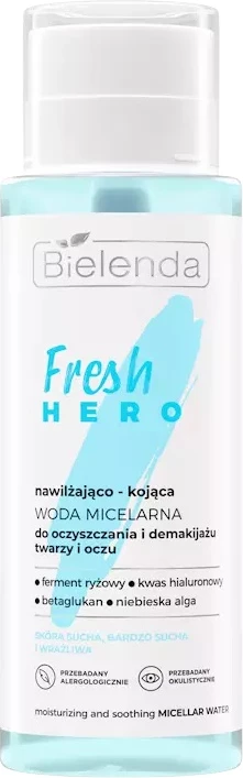 Micelarna voda za ženske Bielenda Fresh Hero 400 ml