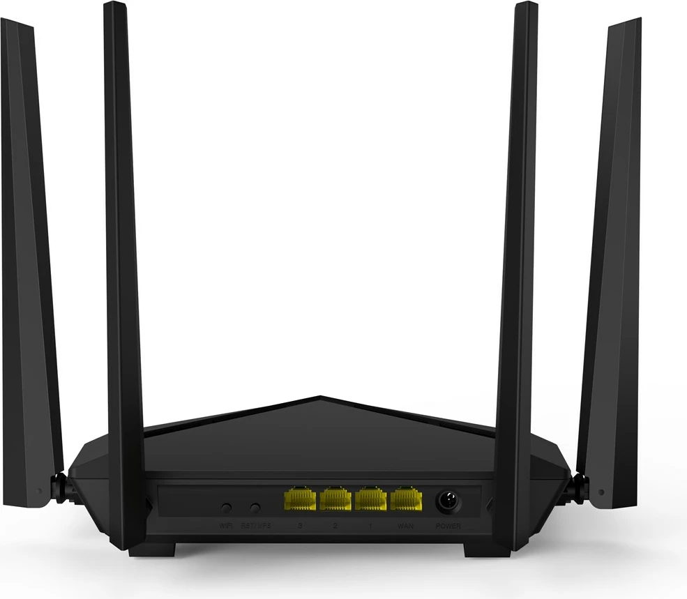 Wireless ruter Tenda AC10, GE dvaband, 2.4 GHz / 5 GHz, 4G, črn