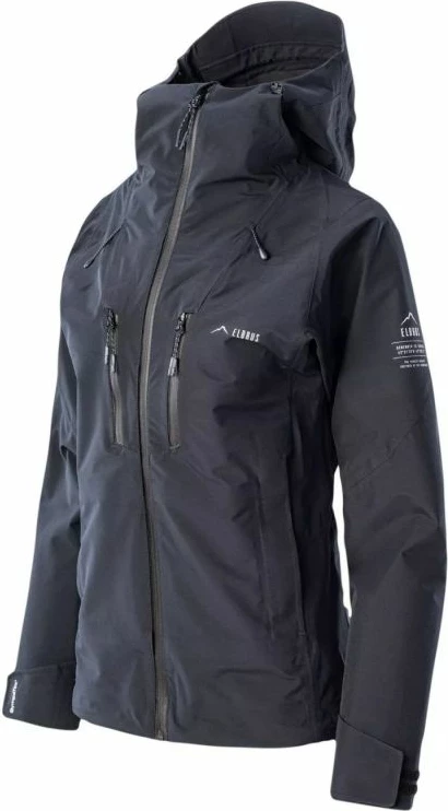 Trekking jakna za ženske Elbrus Malaspina, črna