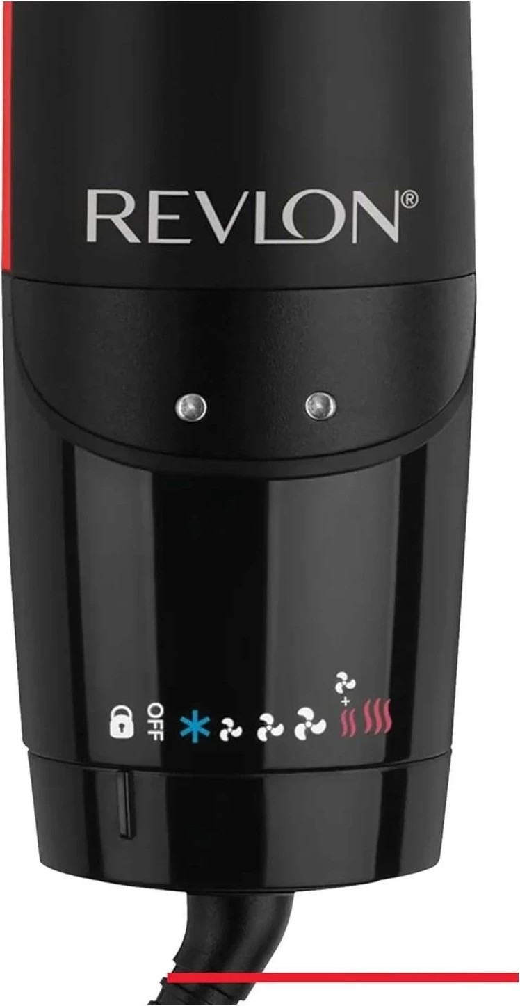 Drejalnik za lase One‑Step Air Straight RVDR5330E, Revlon, črno-rdeč