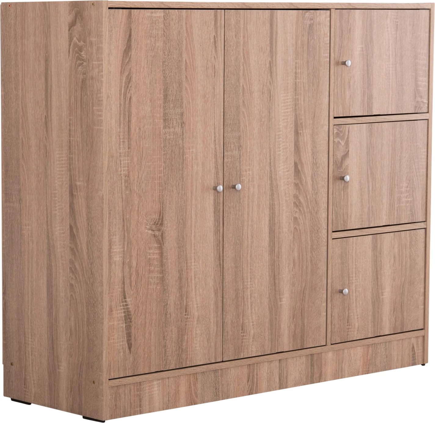 Omar s 4 prostori za shranjevanje MATIN FH2480.02 sonoma hrast melamin 117x39,5x99,5H cm