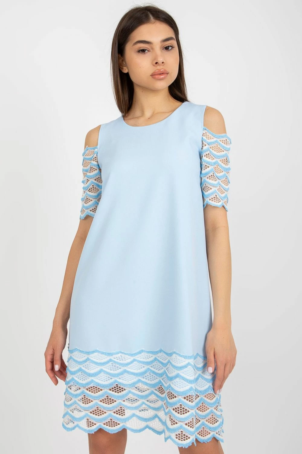 Koktajl obleka Lakerta 178438, modra