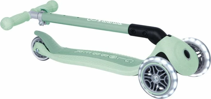 Otroški skiro PRIMO FOLDABLE LIGHTS ECOLOGIC, zelen