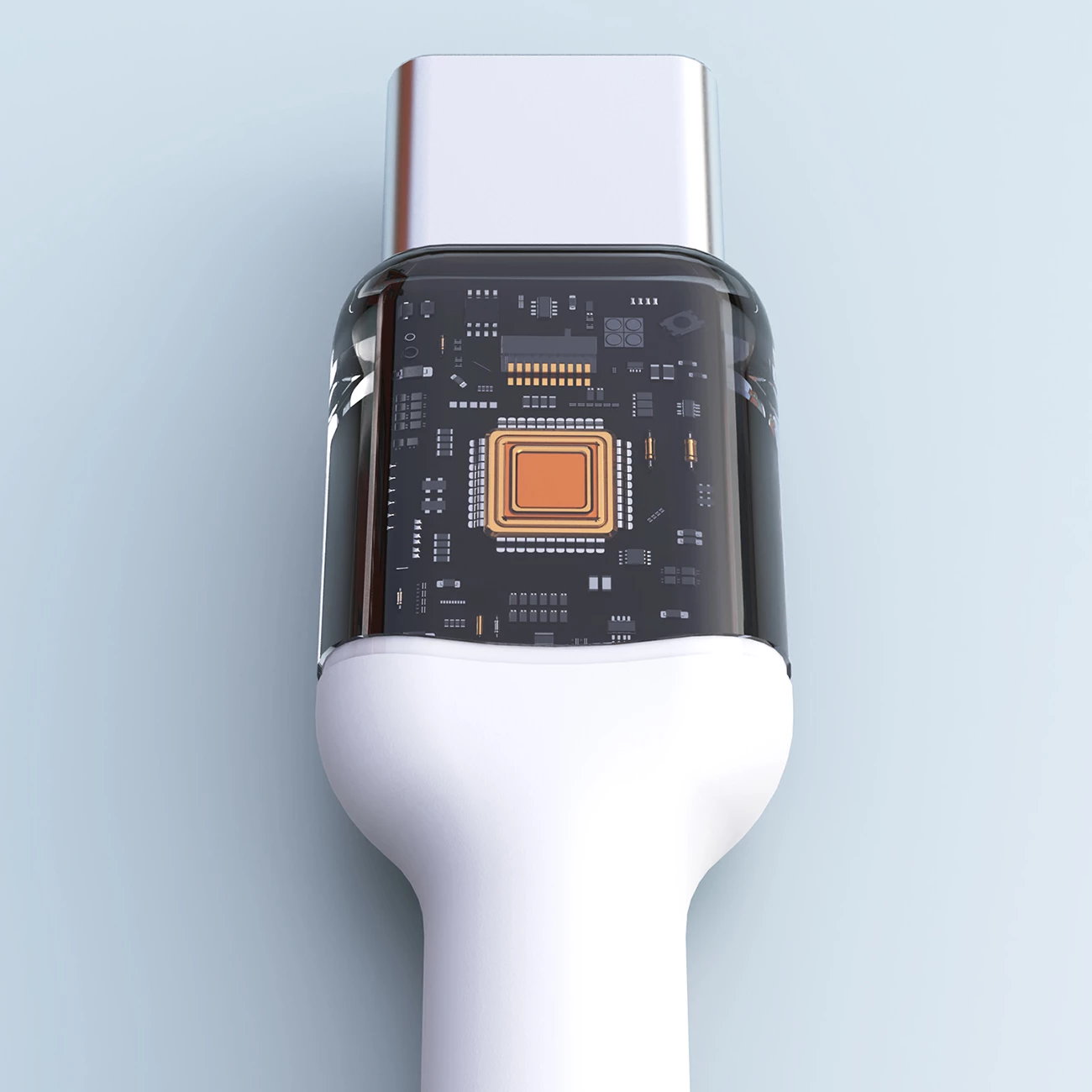 Kabel USB-C na USB-C Dudao L9C Max, 1,2 m, 240 W, bel