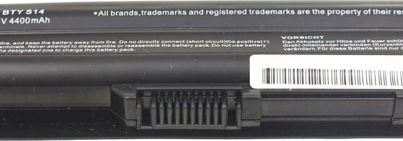 Baterija za prenosnik Green Cell MS05, 4400 mAh, črna