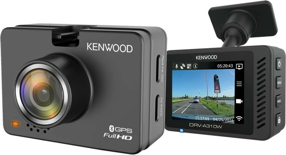 Avtomobilska kamera Kenwood DRV-A310W, Full HD, 2,0", Bluetooth, črna