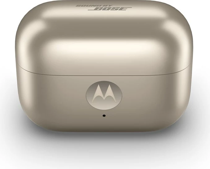 Brezžične slušalke z zanko za uho Motorola moto buds loop, bež