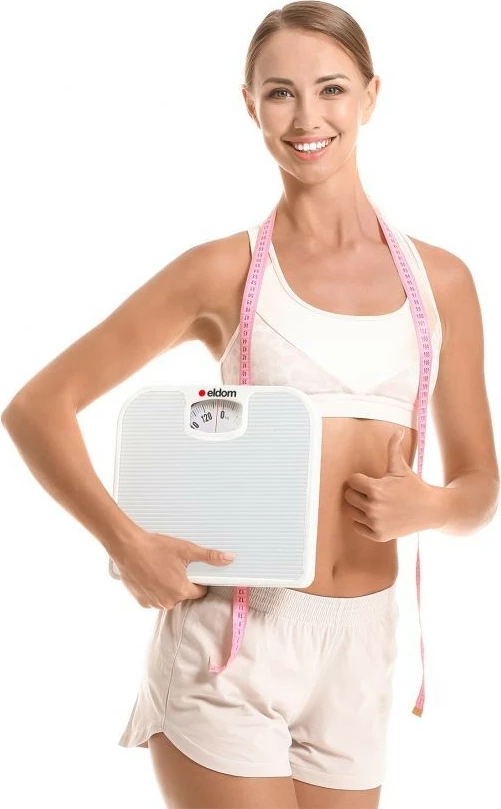 Mehanska kopalniška tehtnica Eldom BR 2016, bela