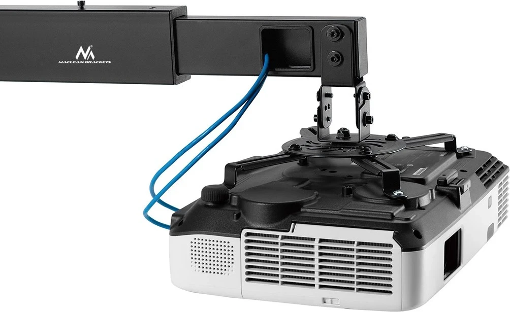 Nosilec za projektor Maclean MC-945, največja obremenitev 15 kg, rdeč