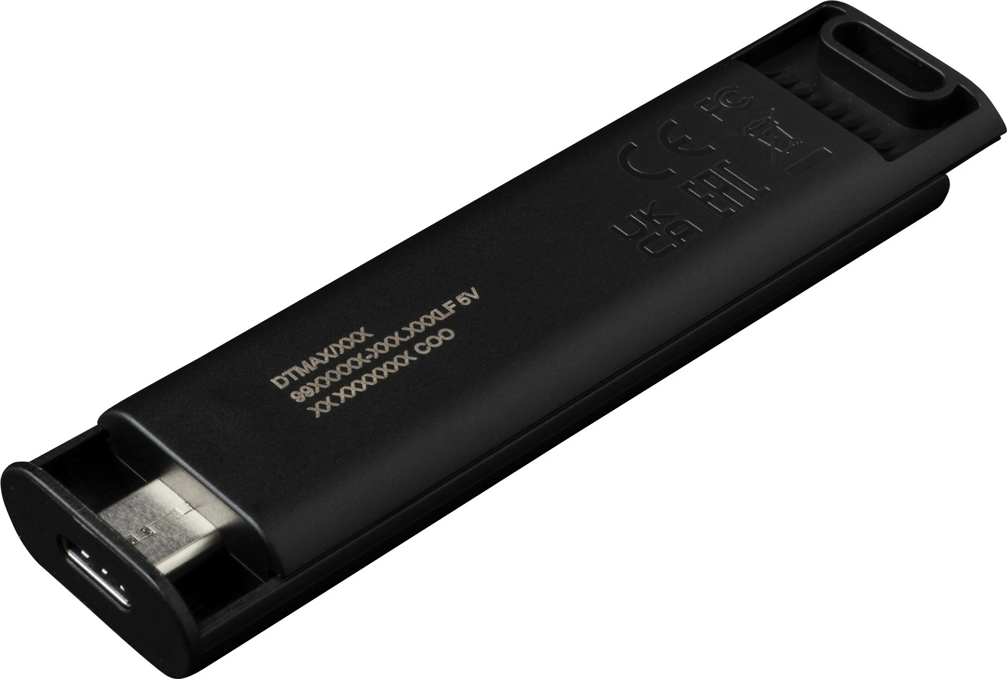 USB ključek za shranjevanje 512GB, Kingston DataTraveler Max, USB Type-C, 1000 MB/s, črn