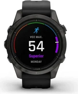 Pametna ura EPIX PRO Gen 2, 42 mm, titan, 32 GB, siva - Garmin